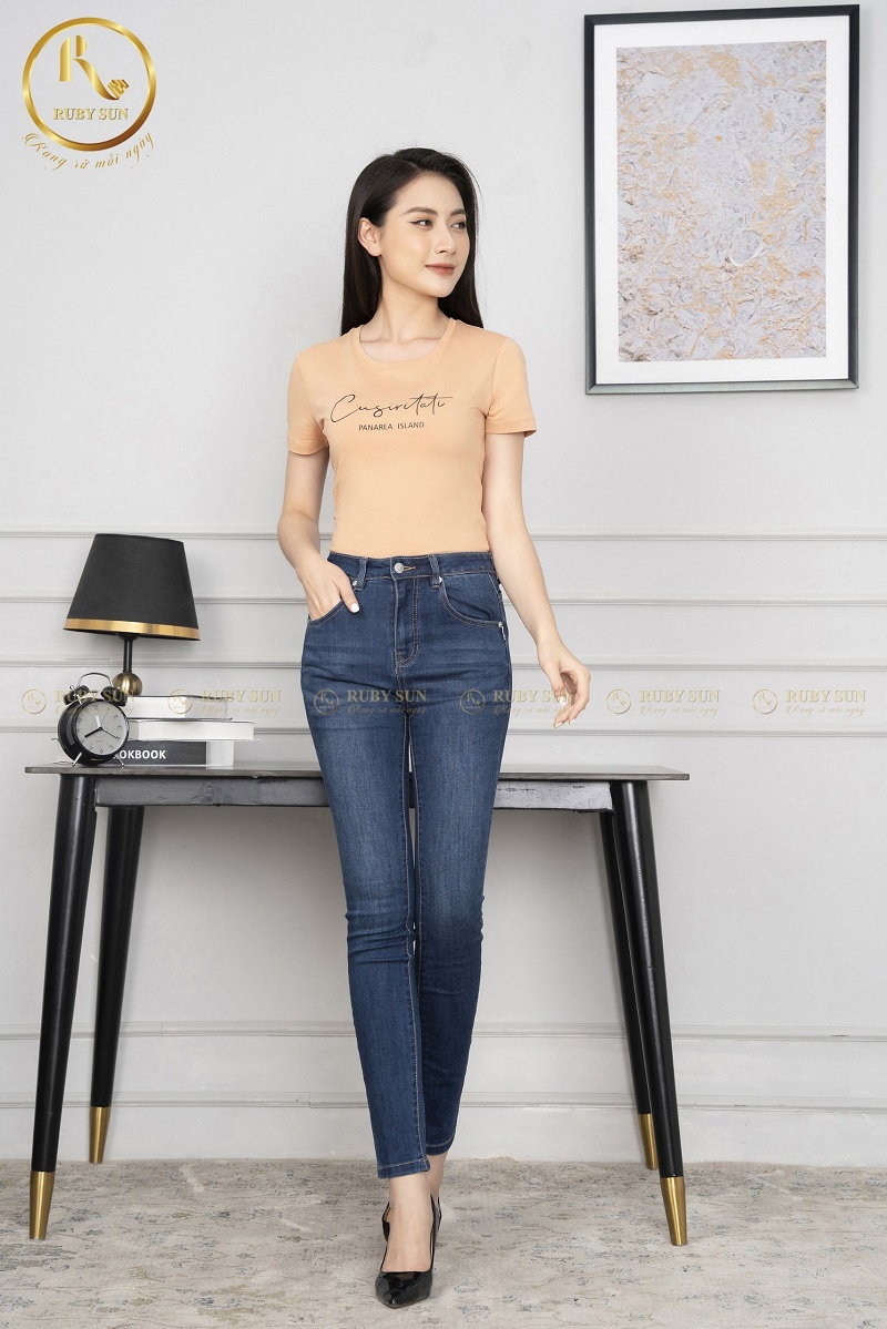 Quần Jeans RQJ 01 Xanh than