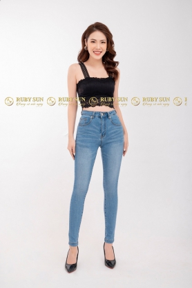 Quần Jeans RQJ 01 Xanh tràm