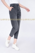 Quần Jeans Baggy Màu Chì