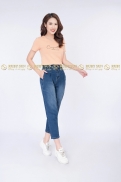 Quần Jeans Baggy Màu Xanh Sáng