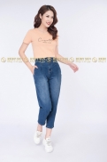 Quần Jeans Baggy Màu Xanh Sáng