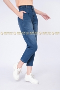 Quần Jeans Baggy Màu Xanh Sáng